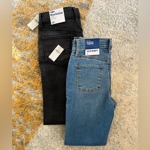 Girls Old Navy Rockstar Jeggings / Jeans / 2pr.